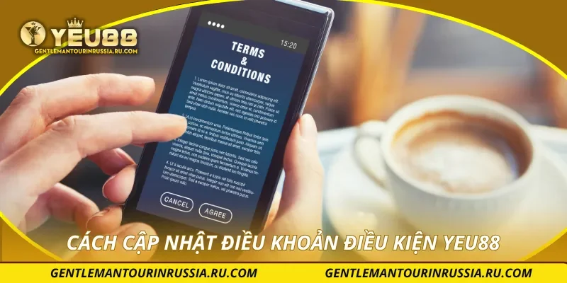 Cách cập nhật điều khoản điều kiện YEU88