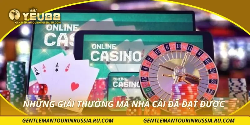 Những giải thưởng mà nhà cái đã đạt được